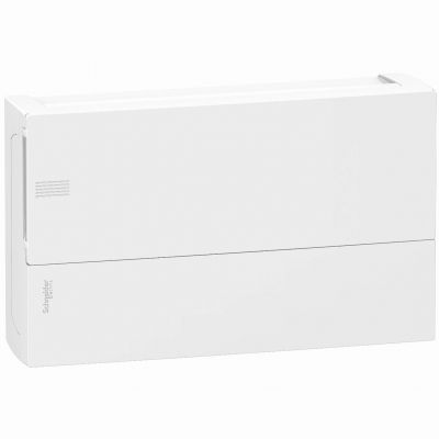 Obudowa natynkowa Mini Pragma IP40 MIP-1-18-NT-P drzwi białe 1x18 MIP12118 SCHNEIDER (MIP12118)