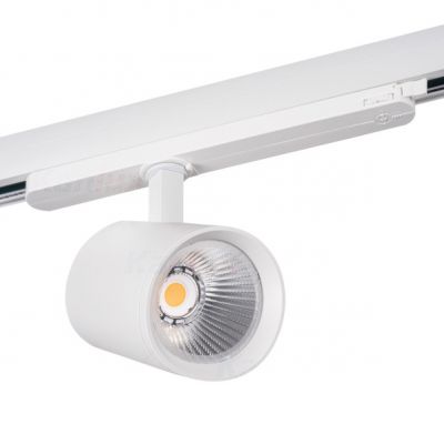 Projektor szynowy LED 30W 3000lm 4000K 220-240V IP20 ATL1 30W-940-S6-W biały 33136 KANLUX (33136)