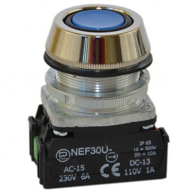Przycisk NEF30-UK2X niebieski (W0-NEF30-UK 2X N)