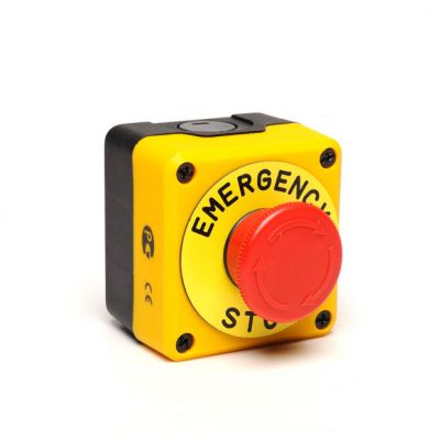 Kaseta czarno-żółta, stop bezp. ryglowany (1NC) /Emergency Stop/ (T0-P1EC400E40K)
