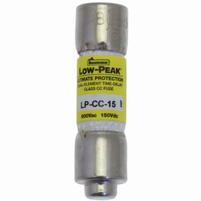 LOW PEAK CC TIME DELAY 15A 600 VAC/150VDC zwłoczna klasa CC LP-CC-15 EATON (LP-CC-15)