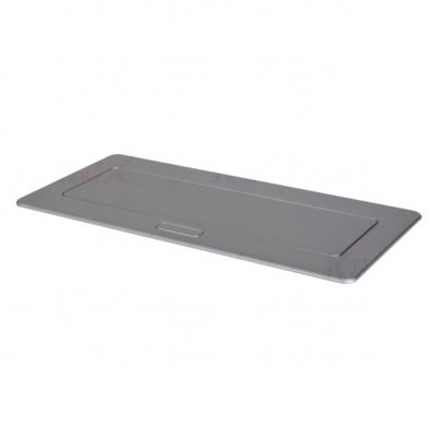Puszka stołowa soft POP-UP metalowa 3 x M45 srebrny BIURO+ 28315 KANLUX (28315)