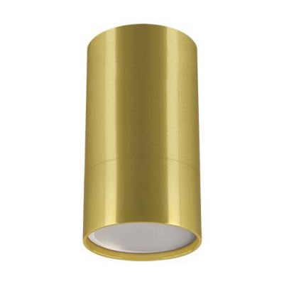 Lampa oprawa sufitowa PUZON DWL max 35W  GU10 złoty GOLDEN 04241 IDEUS (04241)