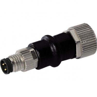 WEIDMULLER SAI-ADAPT-M8/M12 3P Adapter czujnik-siłownik, Liczba biegunów: 3, kodowanie: M12 = A, M8 = brak, M8 / M12, 24 V 1473460000 /1szt./ (1473460000)