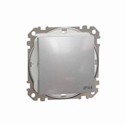 Sedna Design & Elements Łącznik schodowy IP44 srebrne aluminium SDD213106 SCHNEIDER (SDD213106)