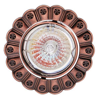 Sufitowa oprawa punktowa HL759 ANTIQUE RED COPPER (01247)