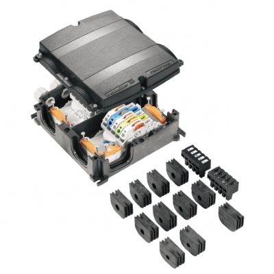 WEIDMULLER FP BOX 10P 4XVG Pasek rozdzielacza zasilania z obudową 1002900000 (1002900000)