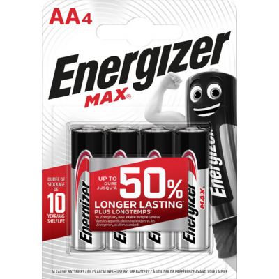 Baterie alkaiczne Energizer AA Max LR6 4 sztuki (7638900426557)