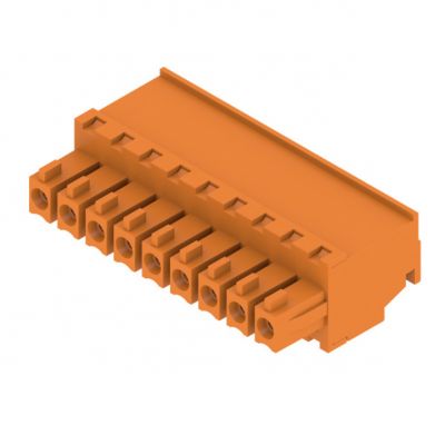 WEIDMULLER BCZ 3.81/09/270 SN OR BX Wtyk PCB (złącze wiązki), 3.81 mm, Liczba biegunów: 9, Przyłącze z jarzmem 1940260000 /50szt./ (1940260000)