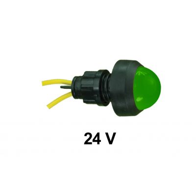 Lampka KLP-20 zielona 24V, AC/DC,  20/Z – 24V (D.3312)