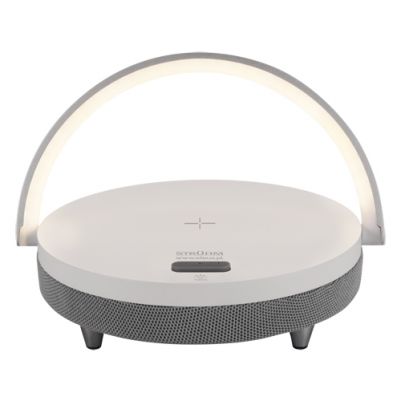 Lampka biurkowa SATURN LED WHITE SPEAKER IDEUS (03864)