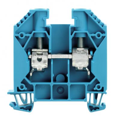 WEIDMULLER WDU 16 BL Blok zacisku przelotowego, złącze śrubowe, 16 mm², 1000 V, 76 A, liczba przyłączeń: 2 1020480000 /50szt./ (1020480000)