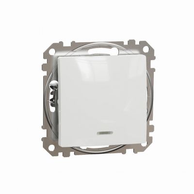 Sedna Design & Elements Łącznik schodowy z podświetleniem biały SDD111166L SCHNEIDER (SDD111166L)