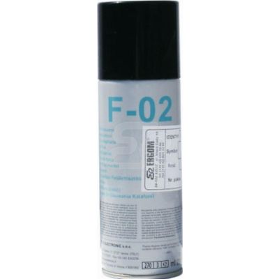 F-02/200 ML ŚRODEK DO USUWANIA KALAFONII E05CE-01010100601 ERGOM (E05CE-01010100601)