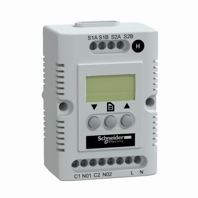 ClimaSys Elektroniczny higrostat CC ekran OLED 200/240V NSYCCOHY230VID SCHNEIDER (NSYCCOHY230VID)