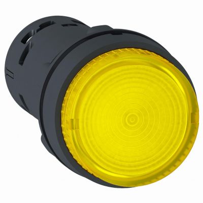 Harmony XB7 Przycisk żółty z samopowrotem bez oznaczenia LED 24V XB7NW38B1 SCHNEIDER (XB7NW38B1)