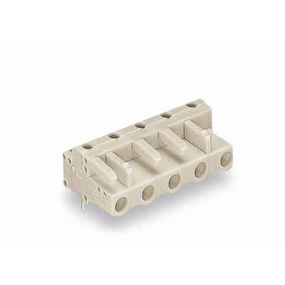 Gniazdo MCS-MIDI Classic 10-biegunowe jasnoszare raster 7,5mm 722-840 /25szt./ WAGO (722-840)