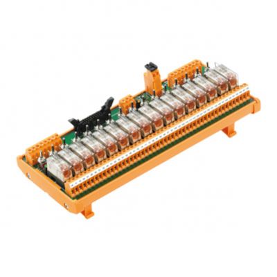 WEIDMULLER RSM-16 PLC SW 1CO S Moduł interfejsu z przekaźnikami, RCL, LP 5.08mm, złącze śrubowe, Złącze wtykowe zgodne z IEC60603-13 / DIN41651, Wtyczka 20-biegunowa, 24 V DC ± 10%, 1129120000 /1szt./ (1129120000)