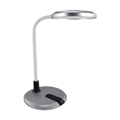 Lampka biurkowa SMD LED PLATON LED SILVER (04228)