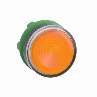 Harmony XB5 Przycisk płaski pomarańczowy LED plastikowy karbowana bez oznaczenia ZB5AW353S SCHNEIDER (ZB5AW353S)