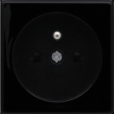 VENA EXCLUSIVE METAL Pokrywa gniazda pojedynczego czarny fortepian (5190202)