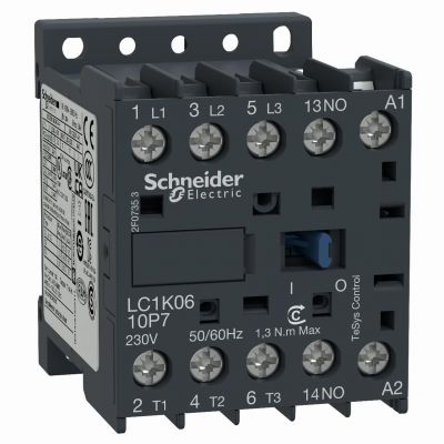 Stycznik 3P 1Z AC3-6A 48VAC SP LC1K0610E7 SCHNEIDER (LC1K0610E7)