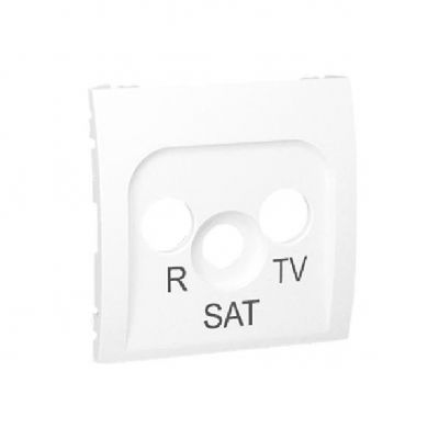 Simon Classic Pokrywa gniazda antenowego RTV-SAT; biały MASP/11 (MASP/11)