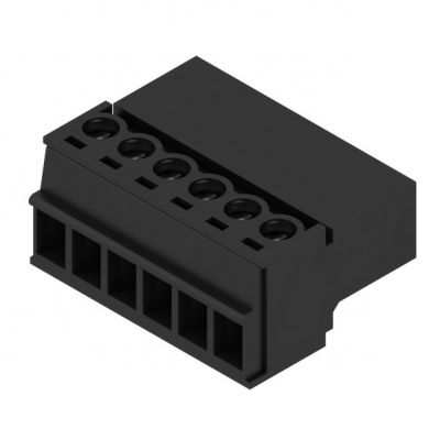 WEIDMULLER SCZ 3.81/06/180G SN BK BX Wtyk PCB (złącze wiązki), 3.81 mm, Liczba biegunów: 6, Przyłącze z jarzmem 1970060000 /50szt./ (1970060000)