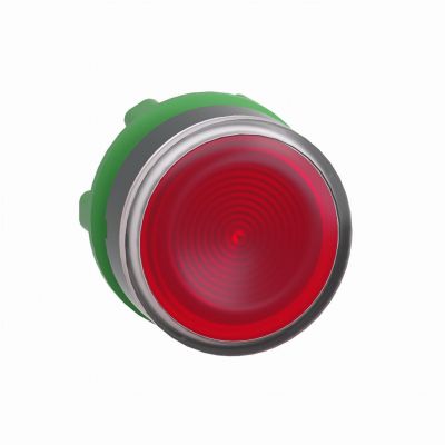 Harmony XB5 Przycisk płaski czerwony samopowrotny LED plastikowy karbowana bez oznaczenia ZB5AW343S SCHNEIDER (ZB5AW343S)