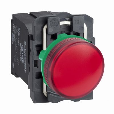 Harmony XB5 Lampka sygnalizacyjna czerwona żarówka 220/240V plastikowa typowa XB5AV44 SCHNEIDER (XB5AV44)