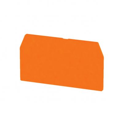 WEIDMULLER ZAP/TW 5 OR Płyta separacyjna (terminal), Płyta zamykająca i pośrednia, 65 mm x 36.5 mm, pomarańczowy 1608850000 /50szt./ (1608850000)