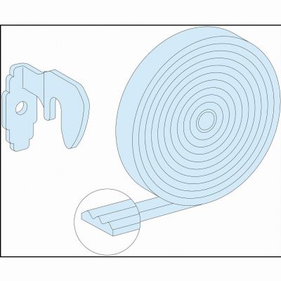 Rozdzielnice PrismaSet zestaw uszczelek do drzwi obudowy 6-21 modułów IP43 SCHNEIDER (LVS08841)