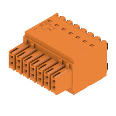 WEIDMULLER B2CF 3.50/14/180 SN OR BX Wtyk PCB (złącze wiązki), 3.50 mm, Liczba biegunów: 14, PUSH IN, złącze sprężynowe 1277330000 /72szt./ (1277330000)