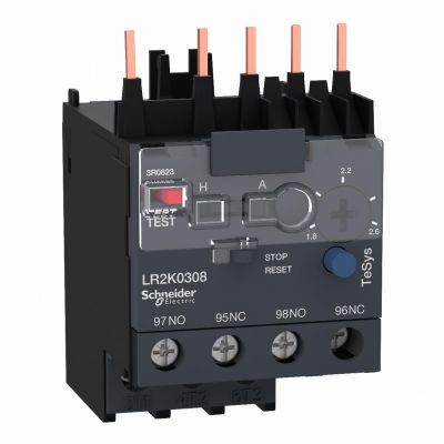 Przekaźnik termiczny 1,8-2,6A LR2K0308 SCHNEIDER (LR2K0308)