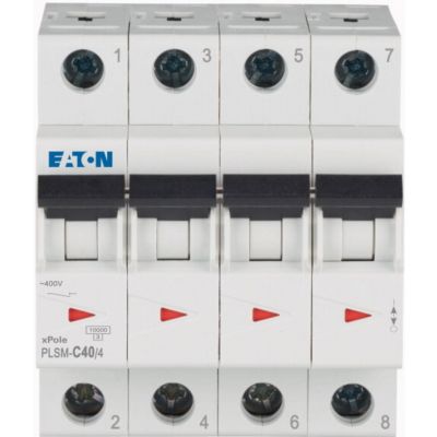 PLSM-C40/4-MW Wyłącznik nadprądowy 10kA C40A 4P 242616 EATON (242616)