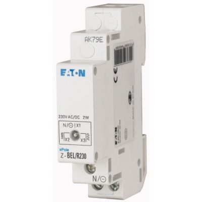 Z-BEL/R24 Lampka modułowa czerwona z funkcją migania 12-24V AC/DC 284931 EATON (284931)