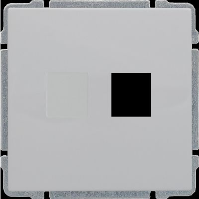KOS 66 ; Pokrywa gniazda komputerowego do Keystone 22,5x45mm wymaga zastosowania w uchwycie do moduł (6604801)