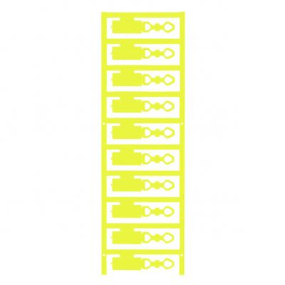 WEIDMULLER DMC 12/27 MC NE GE System kodowania kabli, 1.5 - 7.5 mm, 27 mm, poliamid 66, żółty 1018190000 /50szt./ (1018190000)
