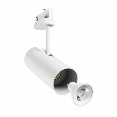 Lampa oprawa na szynoprzewód MADARA LIBRA GU10  230V 65x160x232 mm biały SPECTRUM LED (SLIP003055)