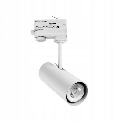 Lampa oprawa na szynoprzewód MADARA LIBRA GU10  230V 65x160x232 mm biały SPECTRUM LED (SLIP003055)