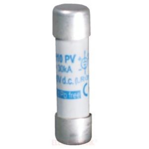 Wkładka topikowa cylindryczna PV CH10x38 gPV 6A 1000V UL 002625103 ETI (002625103)