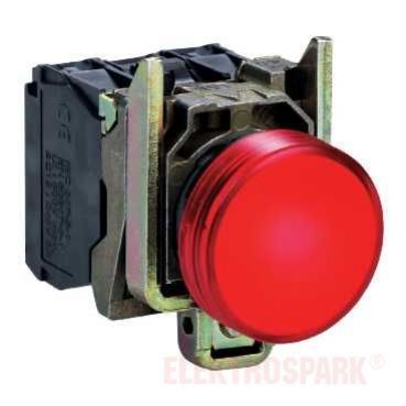 Harmony XB4 Lampka sygnalizacyjna z czerwoną LED 24V XB4BVB4 SCHNEIDER (XB4BVB4)