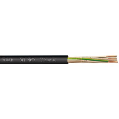 Kabel sterowniczy zasilający 7x4,0 BiT YKSY 0,6/1kV EM8575 BITNER (EM8334)