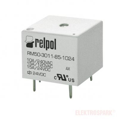 RELPOL Przekaźnik Miniaturowy RM50-3021-85-1024 2611665 (2611665)