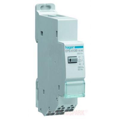 Przekaźnik bistabilny elektroniczny 1Z 230V 16A QuickConnect EPS410B HAGER (EPS410B)