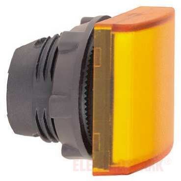 Harmony XB5 Głowka lampki sygnalizacyjnej fi22 żółta LED kwadratowa plastikowa ZB5CV053 SCHNEIDER (ZB5CV053)