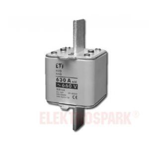 Wkładka topikowa NH silnikowa KOMBI NH3 aM 400A 690V 004186429 ETI (004186429)