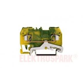 Złączka szynowa ochronna 2,5mm2 żółto-zielona 280-907 WAGO (280-907)