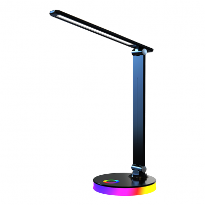 Lampka biurkowa Bruno czarna 5W LED RGB ML1628 MILAGRO (ML1628)