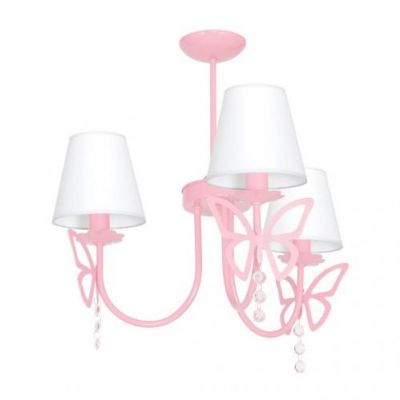 Milagro lampa wisząca/żyrandol Charlotte Pink 3xE14 MLP4216 (MLP4216)